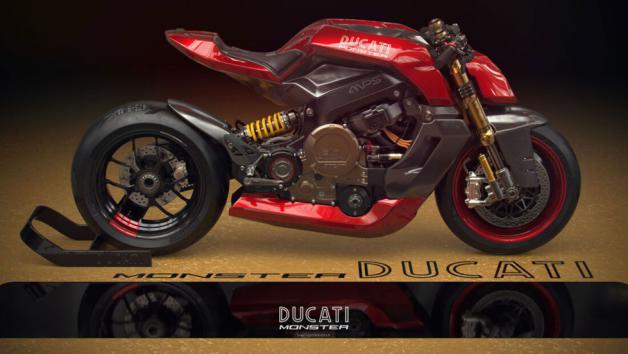 Ducati: Ιδέα για ηλεκτρικό Monster 